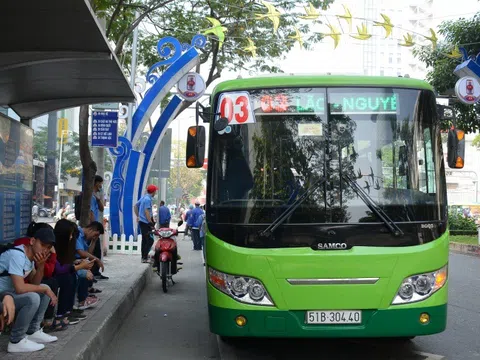 TP. HCM: Các tuyến xe buýt đã hoạt động trở lại phục vụ người dân 