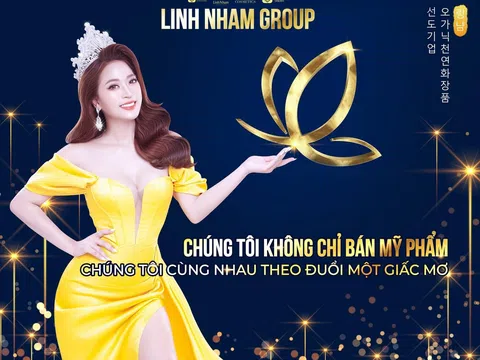 Tập đoàn mỹ phẩm Linh Nhâm là nhà tài trợ Bạc cho chương trình "Ngày hội khởi nghiệp quốc gia ngành làm đẹp Việt Nam 2022"