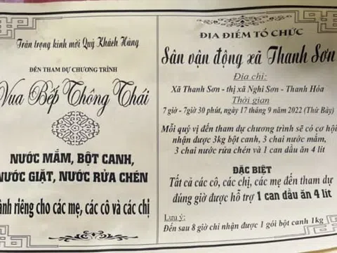 Thanh Sơn (Nghi Sơn – Thanh Hóa): Khốn khổ vì bị dụ dỗ bán hàng kém chất lượng ở nông thôn