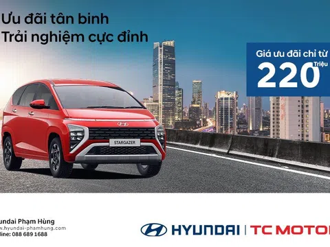 Đánh giá chi tiết phiên bản 7 chỗ đắt nhất của Hyundai Stargazer