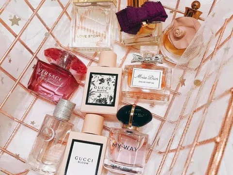 Những chai nước hoa mang nốt hương gây thương nhớ vào mùa thu.