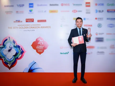 Herbalife được vinh danh Top 30 Thương Hiệu Phát Triển Bền Vững tại Việt Nam tại Giải thưởng Rồng Vàng 2026