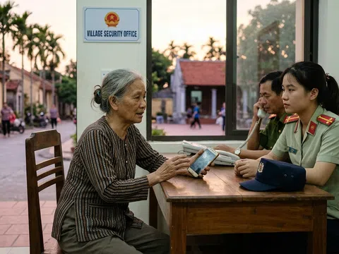 Giả danh công an gọi điện lừa chuyển tiền, cụ bà ở Hưng Yên kịp thời thoát bẫy