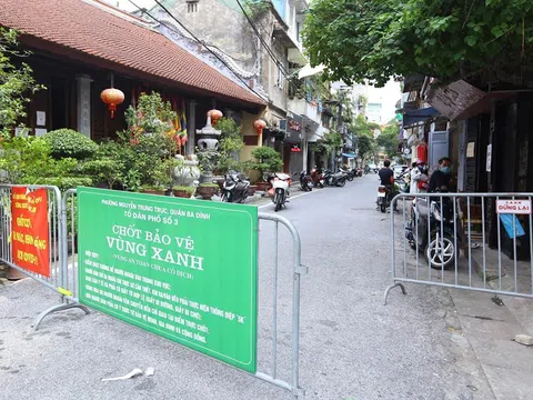 Duy trì chốt 'vùng xanh,' Hà Nội xác định phòng, chống dịch lâu dài