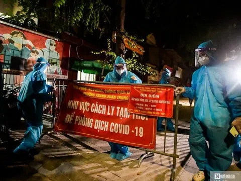 Dỡ phong tỏa ổ dịch lớn nhất Hà Nội