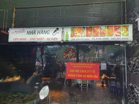 Cầu Giấy, Hà Nội: Phát hiện 4 F0 tại một cơ sở kinh doanh ăn uống vi phạm quy định phòng, chống dịch