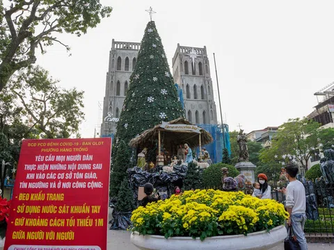 Hà Nội: Chi tiết 10 chốt cấm đường xung quanh Nhà thờ Lớn đêm Noel