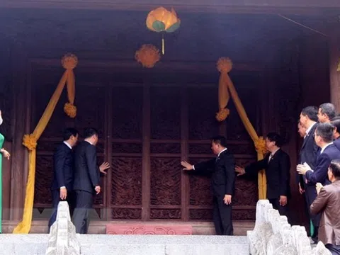 Thanh Hóa: Ra mắt sản phẩm du lịch thông minh và mở cửa đón khách tham quan Chính điện Lam Kinh