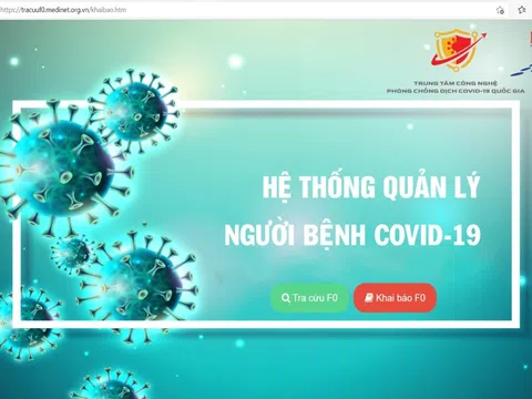 TP Hồ Chí Minh:  Rút ngắn thời gian F0 khai báo trực tuyến