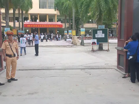 Thanh Hóa:  Ngày thi đầu tiên diễn ra an toàn, đúng quy chế