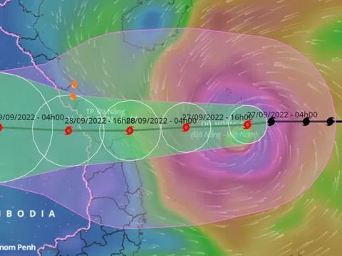 Bão Noru tăng 3 cấp, theo dõi sát và cảnh báo kịp thời thay đổi của bão