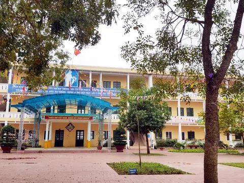 Trường tiểu học Yên Bình (Ý Yên, Nam Định): Chung tay phòng chống dịch Covid-19
