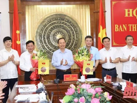 Thanh Hóa: Ban Bí thư chuẩn y nhân sự Ban Thường vụ Tỉnh ủy