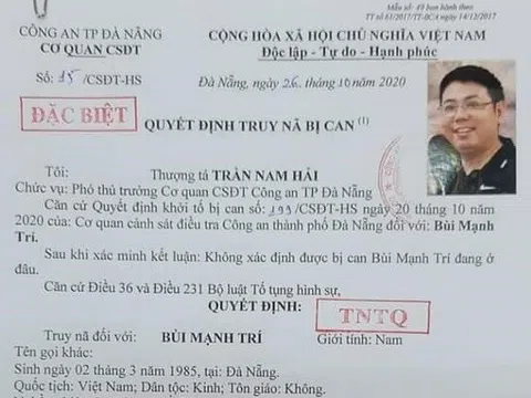 Đà Nẵng: Phát lệnh truy nã đặc biệt với đối tượng cầm đầu đường dây cá độ 10.000 tỷ đồng