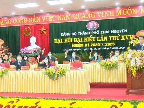 Đại hội đại biểu Đảng bộ thành phố Thái Nguyên lần thứ XVIII thành công tốt đẹp