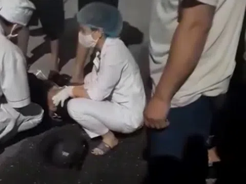 Đông Triều, Quảng Ninh:  Thi công không lắp đèn cảnh báo ban đêm nhiều người đi đường gặp nạn