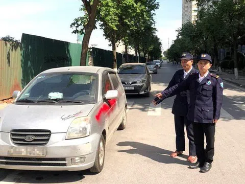 Hà Nội: Khởi tố nhóm bảo vệ xịt sơn vào ô tô ở chung cư