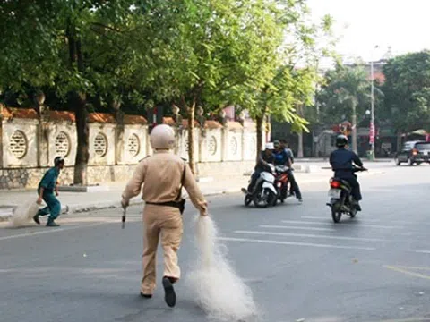 Công an Thanh Hóa một thời làm "ngư phủ", quăng lưới trị quái xế