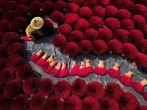 Say đắm mảnh đất Việt qua khung cảnh nhìn từ trên cao