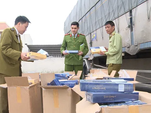 Thanh Hóa:  Phát hiện, xử lý 4.500 bao thuốc lá điếu do nước ngoài sản xuất