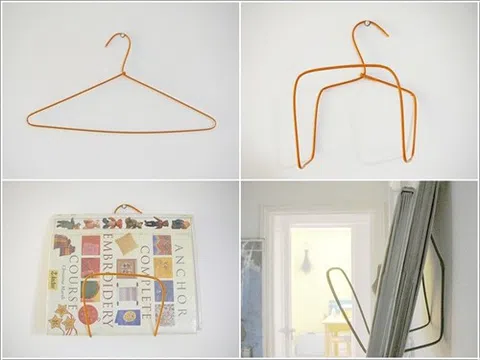 Những mẹo hay từ móc treo quần áo mà các mẹ chưa biết