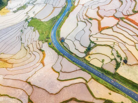 Sắc màu ruộng bậc thang