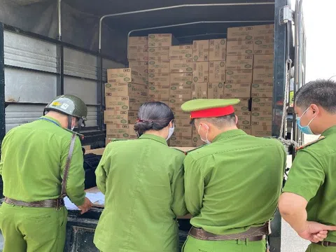 Bắc Từ Liêm – Hà Nội: Thu giữ số lượng lớn hàng hóa nhập khẩu không rõ nguồn gốc xuất xử tại quận Bắc Từ Liêm