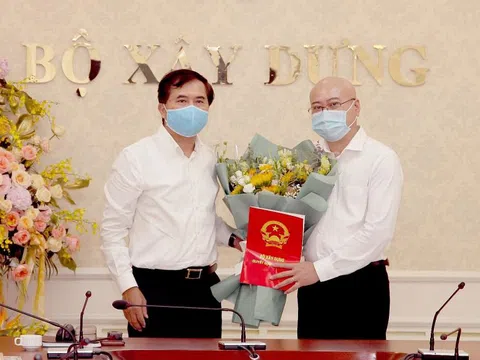 Trao Quyết định bổ nhiệm đồng chí Nguyễn Thái Bình làm Tổng Biên tập Tạp chí Xây dựng