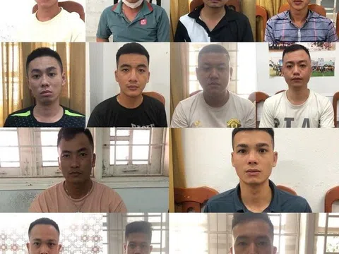 Đà Nẵng: Bắt giữ nhóm 14 đối tượng cho vay nặng lãi 