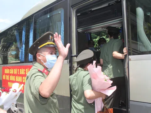 Bệnh viện 199 Đà Nẵng xuất quân hỗ trợ TP Hồ Chí Minh chống dịch Covid-19