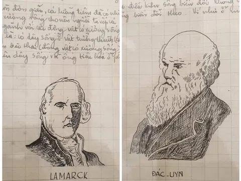 'Mắt tròn mắt dẹt' với quyển vở Sinh học 64 năm trước