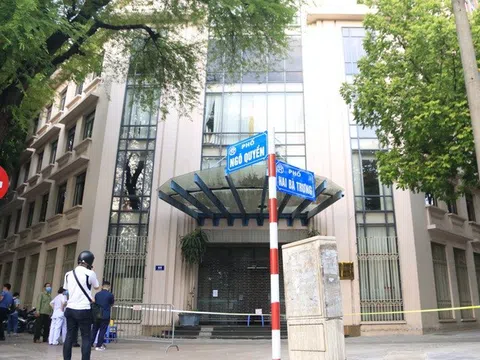 Hà Nội: Phong tỏa tạm thời trụ sở Bộ Công Thương