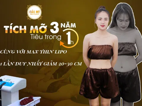 Thẩm mỹ viện quốc tế Bắc Mỹ giảm béo 1 lần duy nhất tại Thanh Hóa