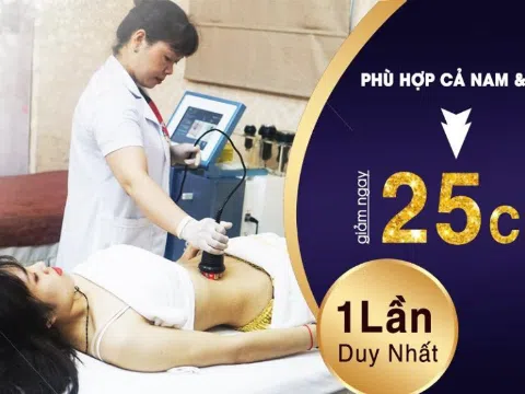 Thẩm mỹ viện quốc tế Rose giảm béo 1 lần duy nhất bằng công nghệ Max Thin Lipo an toàn hiệu quả