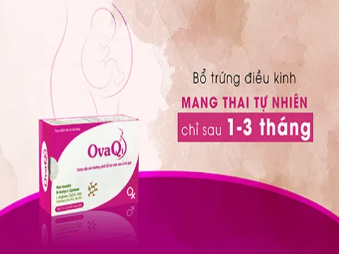 OVAQ1 giúp mang thai tự nhiên
