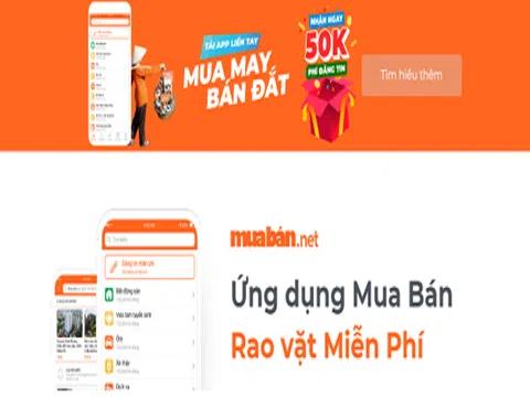 Ra mắt app Mua Bán phiên bản mới: Tiên phong trong phục vụ khách hàng
