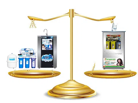 Giải đáp: nên mua máy lọc nước Kangaroo hay Karofi?