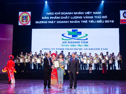 Công ty An Khánh Tâm,  danh hiệu, Sản phẩm chất lượng vàng thủ đô 2019