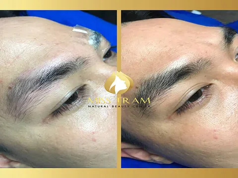 Chuyên phun xăm – điêu khắc chân mày cho đàn ông ở Tphcm