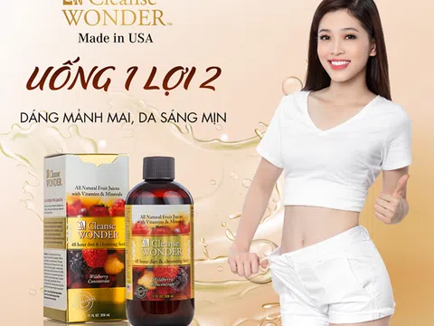 Cleanse Wonder - Sản phẩm số 1 được Á Hậu Phương Nga lựa chọn duy trì vóc dáng thon gọn