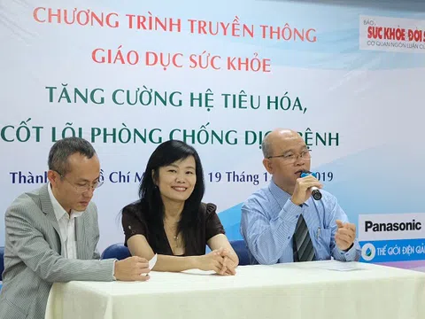 Khám phá nước ion kiềm giúp bảo vệ hệ tiêu hóa trong chương trình sức khỏe tại BV Chợ Rẫy