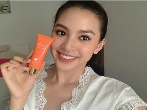 'Vũ khí bí mật' giúp Hoa hậu Tiểu Vy sở hữu làn da đẹp không tỳ vết