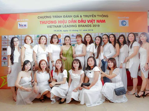 An Khánh Tâm khẳng định vị thế của mình ở lễ vinh danh thương hiệu dẫn đầu Việt Nam 2019