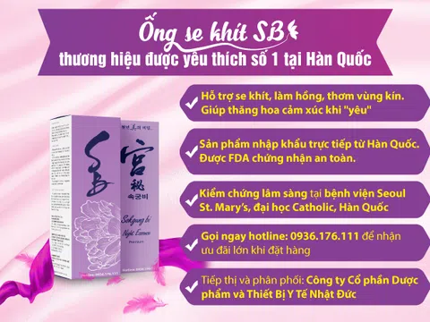 Ống se khít SB giá bao nhiêu? Mua ở đâu chính hãng? Phân biệt hàng thật và hàng nhái