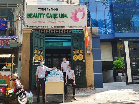 TP.HCM: Công ty Beauty Care USA phát khẩu trang miễn phí cho người dân ngừa virus Corona