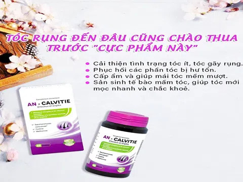 Chống rụng và kích thích mọc tóc bằng dược liệu quý trong An Calvitie