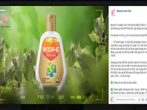 Công ty Beauty Care Usa phát miễn phí khẩu trang và nước rửa tay khô