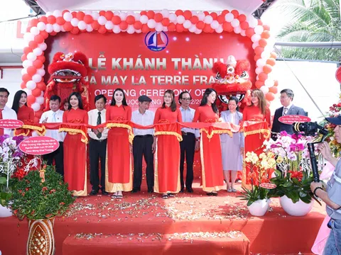 Khánh thành Nhà máy dược phẩm thực phẩm chức năng LA TERRA FRANCE 300 tỷ đồng chuẩn công nghệ Pháp trên đất Việt