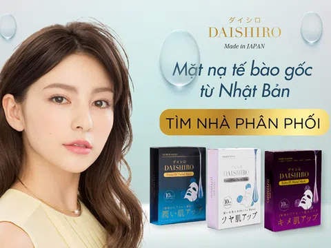 Tìm đại lý phân phối Mặt nạ tế bào gốc Daishiro trên toàn quốc