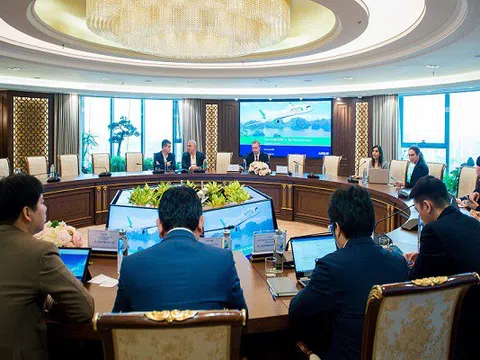 Tập đoàn Airbus giới thiệu với Bamboo Airways thế hệ mới của dòng máy bay 'siêu tầm xa' A350XWB